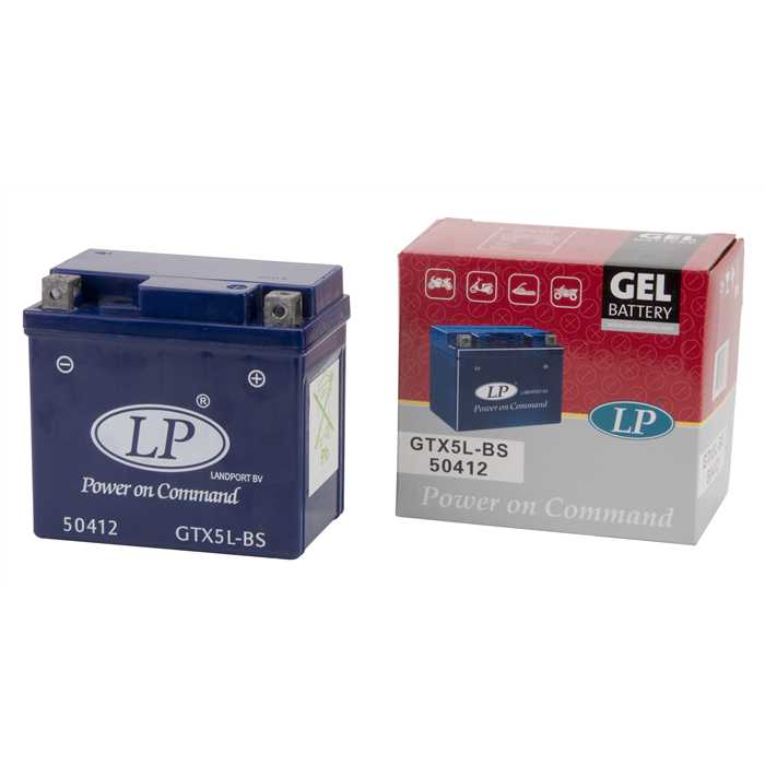 Batterie moto GTX5L-BS Gel LANDPORT